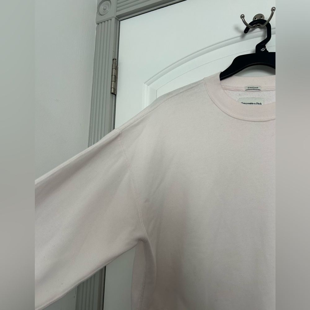 Abercrombie & Fitch Oversized A&F Crewneck Fleece… - image 3